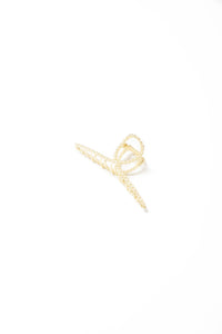 Tr X Bethany Twist Claw Clip Gold Rope Clawclips