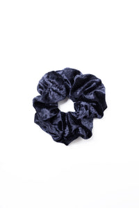 Midnight Blue Velvet Dreamy Scrunchie By Tr Scrunchies