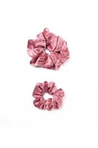 Rosé Velvet Dreamy Scrunchie By Tr Scrunchies