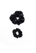 Load image into Gallery viewer, Black Velvet Dreamy Scrunchie By Tr Scrunchies
