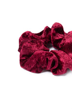 Load image into Gallery viewer, Ruby Velvet Dreamy Scrunchie By Tr Scrunchies
