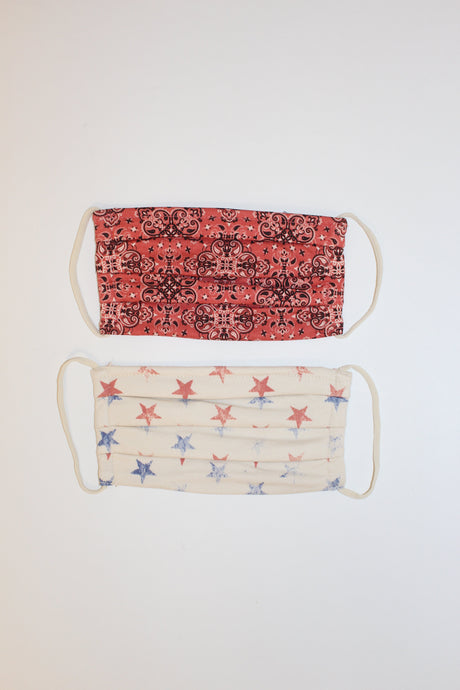 Americana Reusable Face Mask (2-Pack)