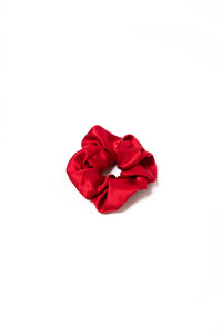 Cherry Red Dreamy Scrunchie by TR