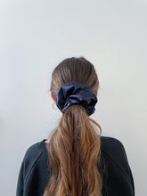 Load image into Gallery viewer, Midnight Blue Dreamy Scrunchie By Tr Scrunchies
