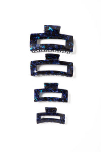 Tr X Bethany 4 Claw Clip Bundle (Value Of $86) Royal Blue Clawclips